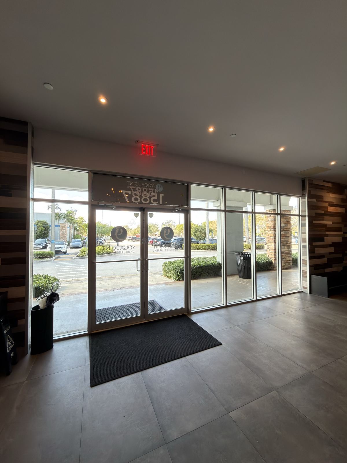 Commercial window tint for glare reduction
